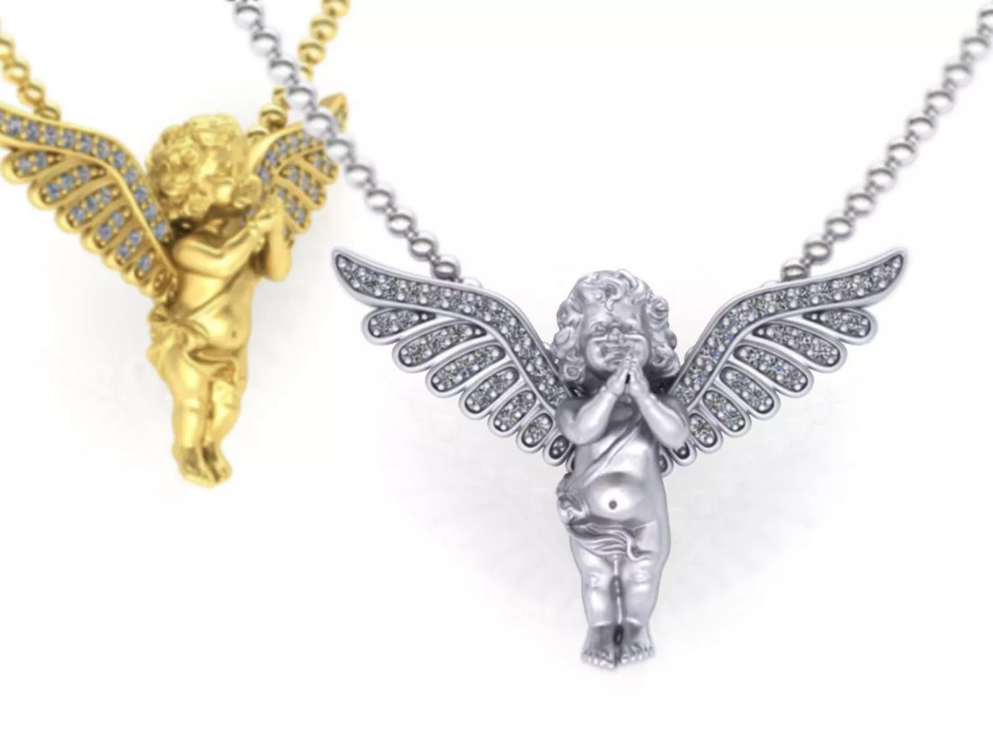 Guardian angel pendant